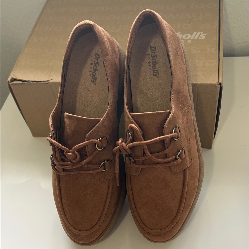 Dr. Scholl's Tan Boat Shoes for Men